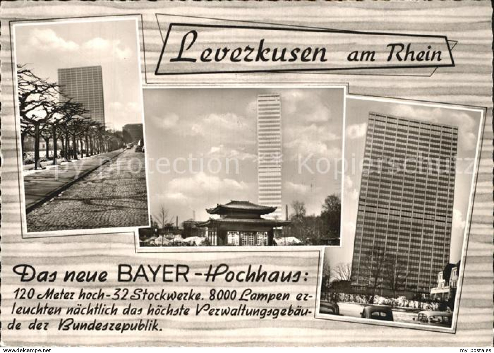 LEVERKUSEN  CITY Bayer-Hochhaus