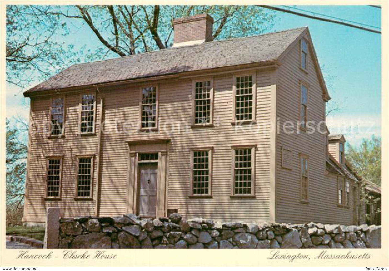 Lexington Massachusetts Hancock Clarke House