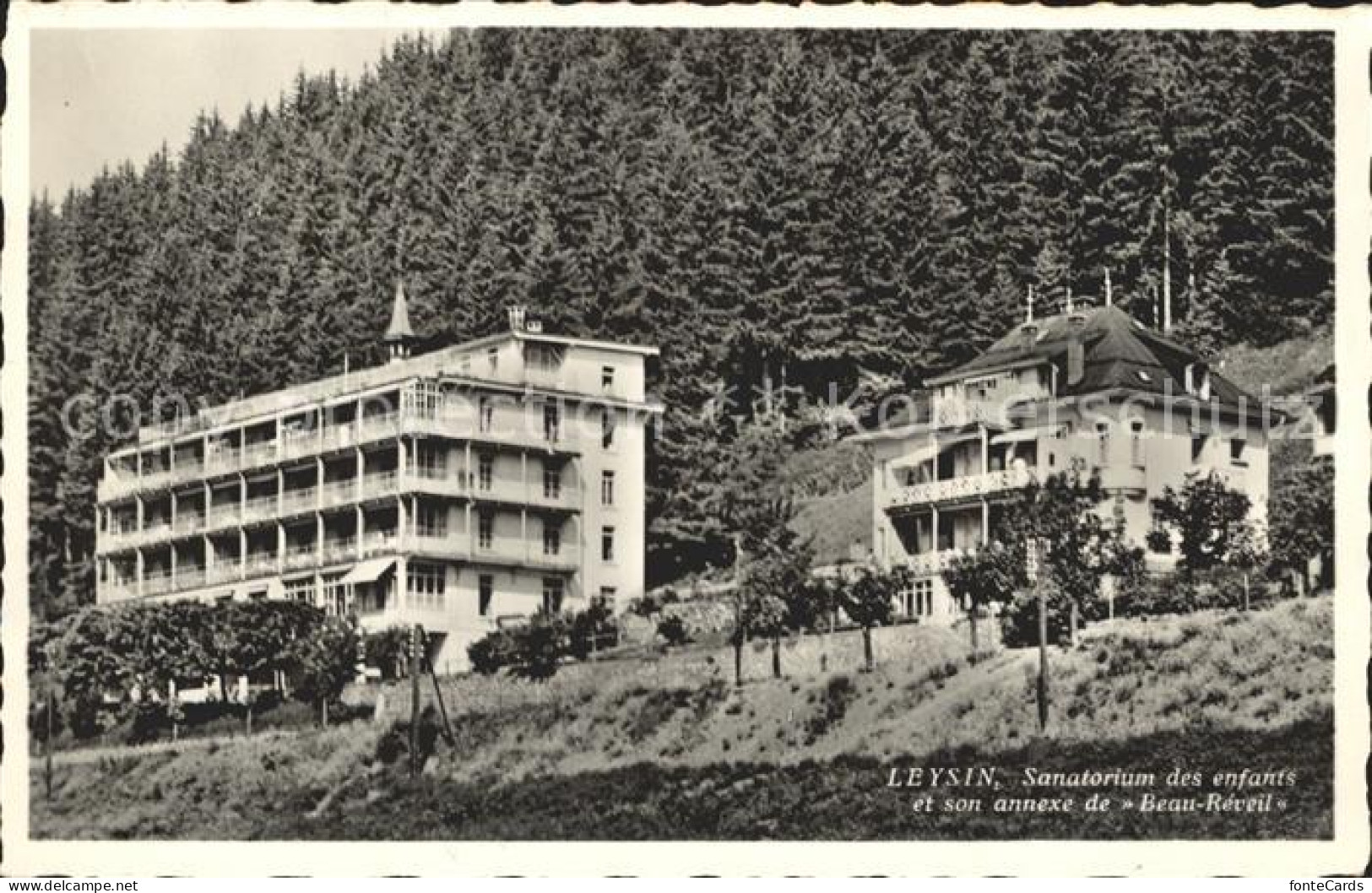 Leysin Sanatorium des enfants
