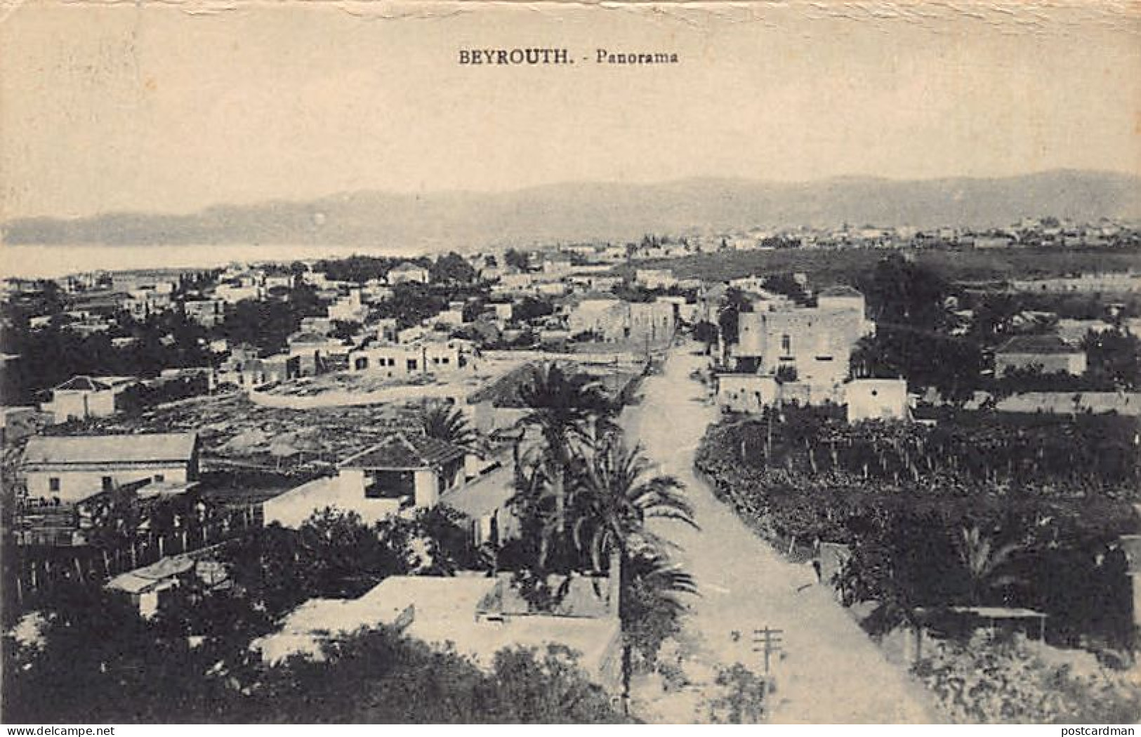 Liban - BEYROUTH - Panorama - Ed. Au Bon Marché du Liban