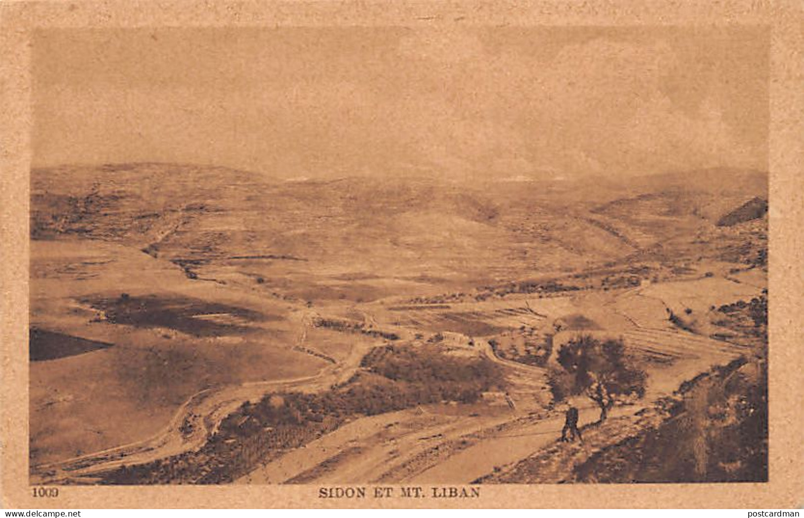 Liban - Sidon et le Mont Liban - Ed. Sarrafian Bros. 1009