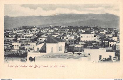 Liban - Vue générale de Beyrouth et du Liban - Ed. inconnu