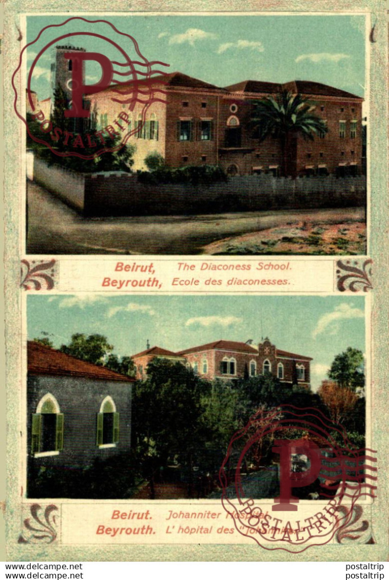 LIBANO. Beyrouth Diaconess School and Johanniter Hospital