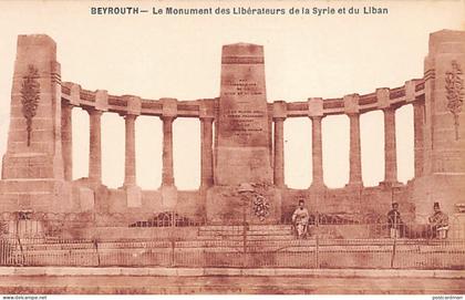 Liban - BEYROUTH - Les monuments des libérateurs - Ed. Harriz