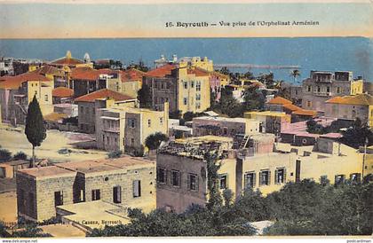 Liban - BEYROUTH - Vue prise depuis l'Orphelinat Arménien - Ed. OUzounian et Kehyayan 16
