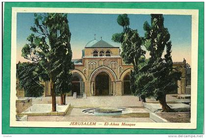 JERUSALEM MOSQUEE ELAKSA