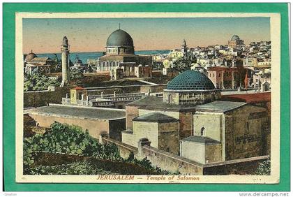 JERUSALEM TEMPLE DE SALOMON