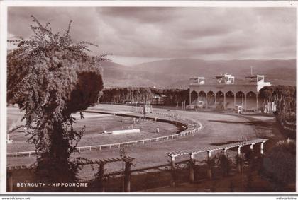 LEBANON - Beyrouth, Hippodrome, Photo Postcard