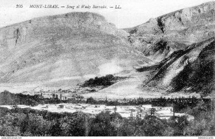 LIBAN - MONT-LIBAN < SOUG EL WADI BARRADA