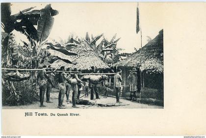 Liberia Hill Town Du Queah River