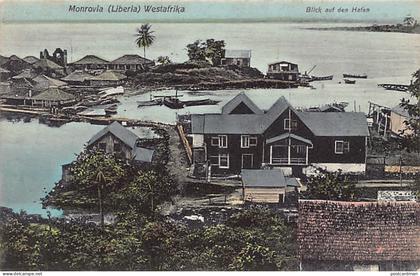 Liberia - MONROVIA - View of the harbour - Publ. Franz Spenker