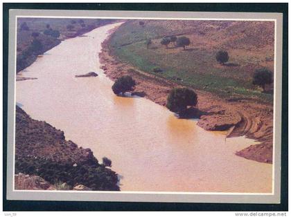 105026 / RIVER - postcard 1986 PC Libia Libya Libyen Libye Libie