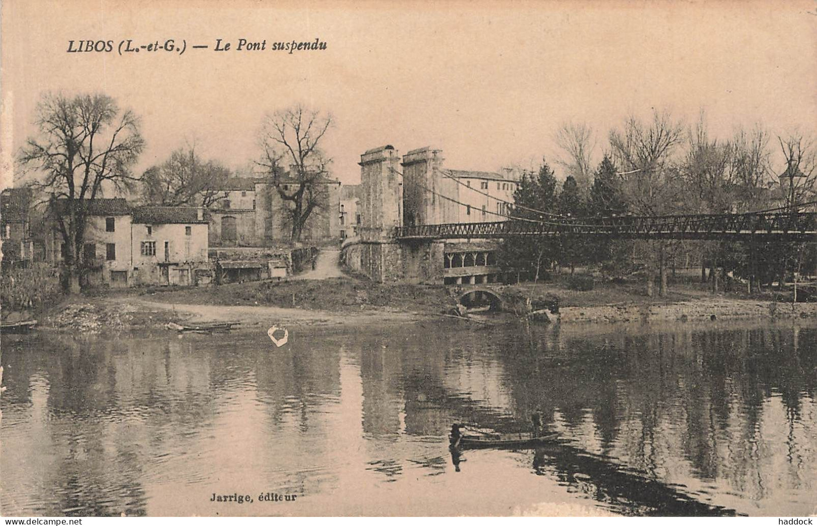 LIBOS : LE PONT SUSPENDU