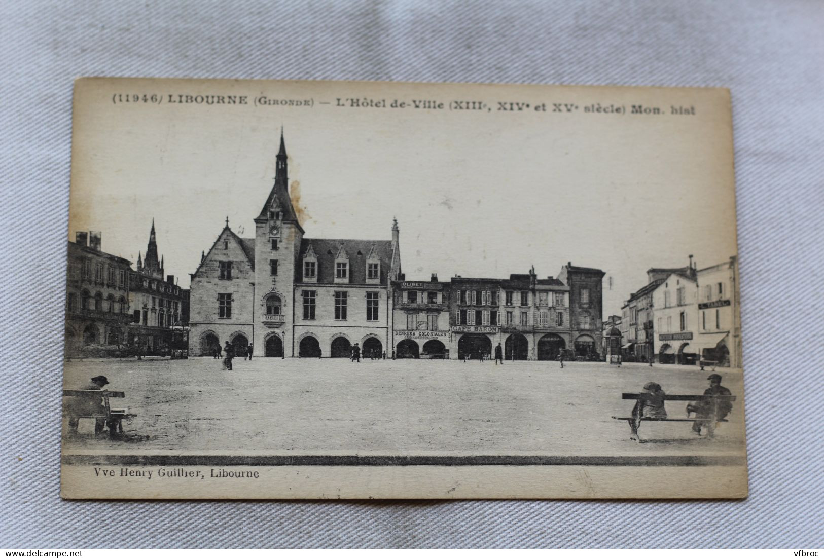 Libourne, l'hôtel de ville, Gironde 33