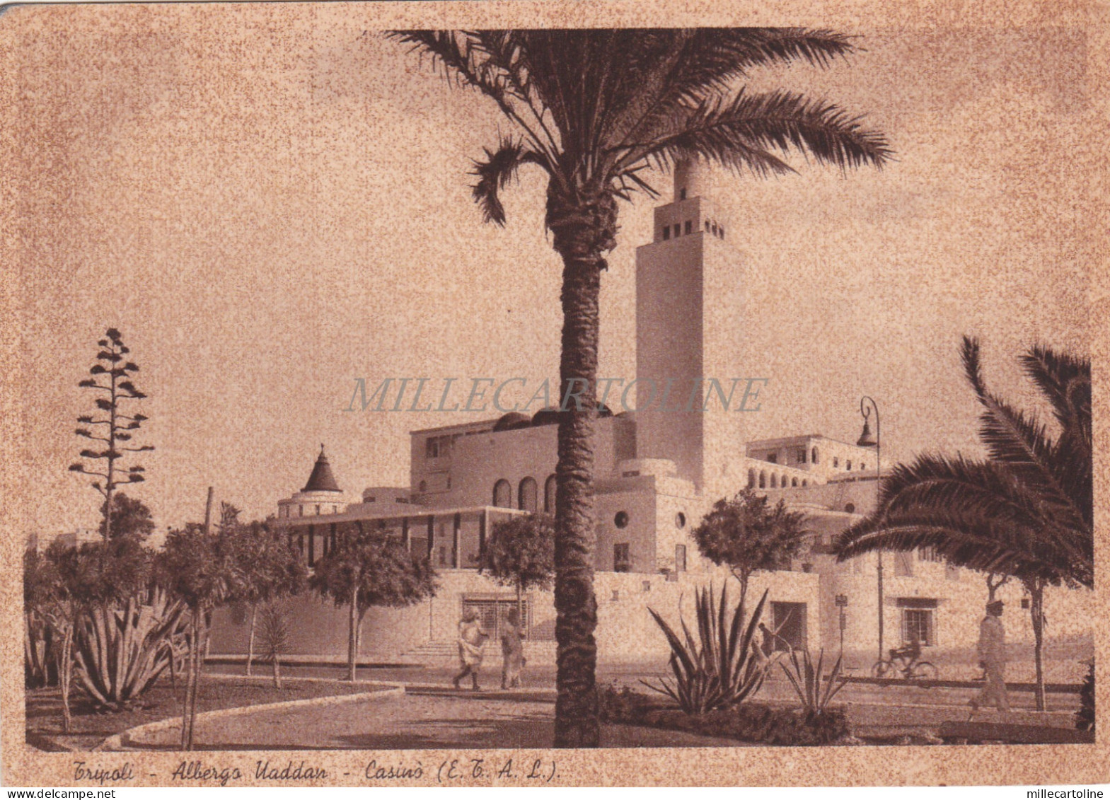 LIBYA - Tripoli - Albergo Uaddan - Casinò