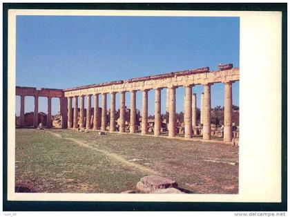 105031 / Archaeology -  postcard PC 1985 Libia Libya Libyen Libye Libie