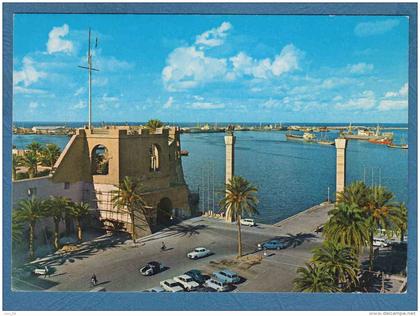 214707 / TRIPOLI - GENERAL VIEW , PORT , SHIP , VELO BIKE , CAR ,  , Libia Libya Libyen Libye Libie