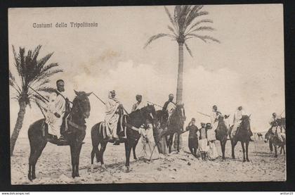 $#$#(AD2601)-LIBIA-Costumi della Tripolitania, nuova, non spedita