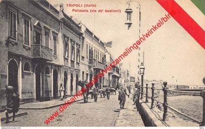 Tripoli - Palizzata via de' bastioni - طرابلس - Libya Libie