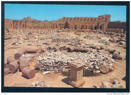 105010 / Leptis Magna - THE SEVERAN FORUM - postcard PC Libia Libya Libyen Libye Libie