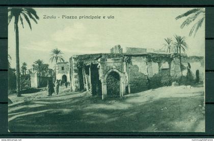 Libye ca. 1910 - Carte postale Zaouia
