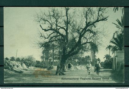 Libye ca. 1910 - CPA Tadjourah - Sciara Sciat