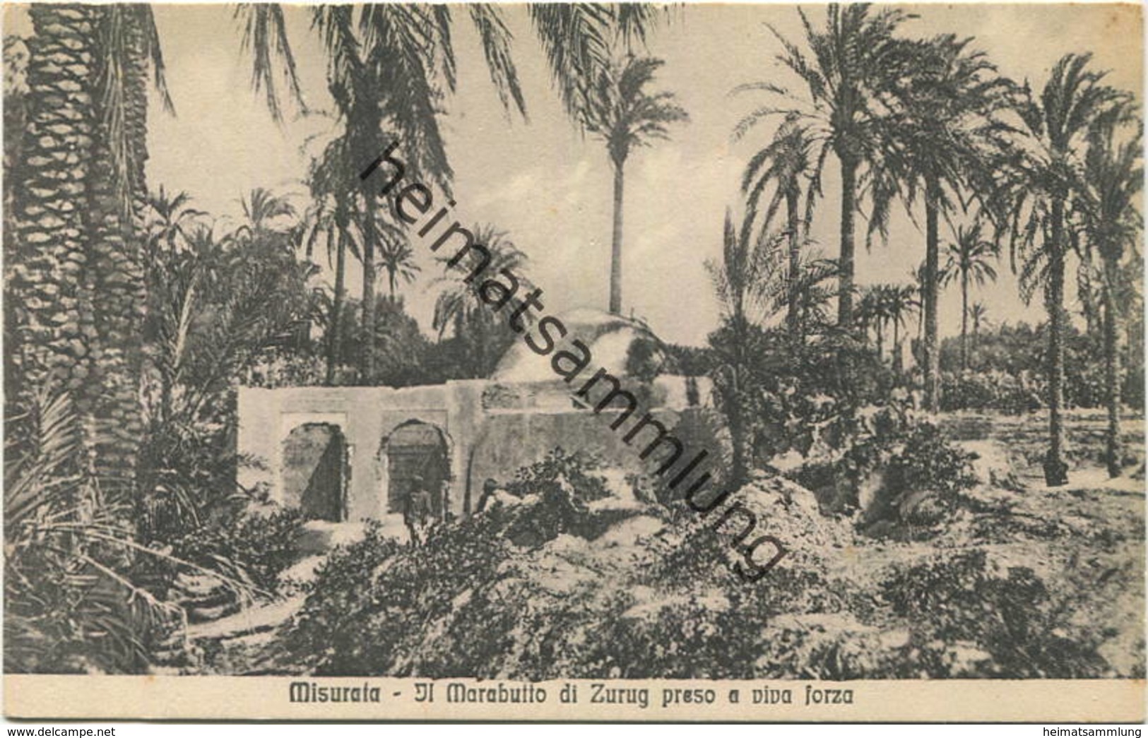 Libyen - Misurata Misrata - Il Marabuttodi Zurug preso a viva forza