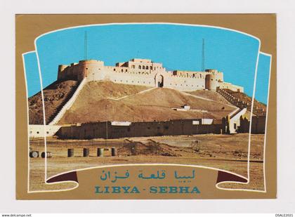 Libya Libyen Libia Libye SEBHA Old Fort View Vintage Photo Postcard RPPc CPA (49344)