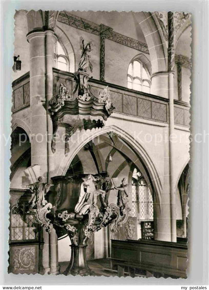Lich Hessen Marienstiftskirche Kanzel