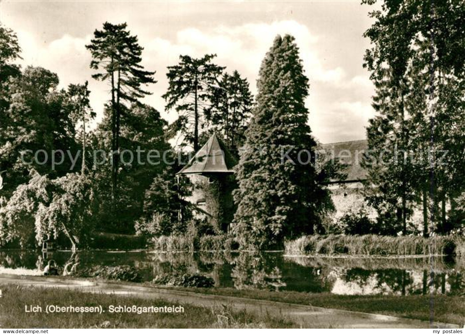 Lich Hessen Schlossgartenteich