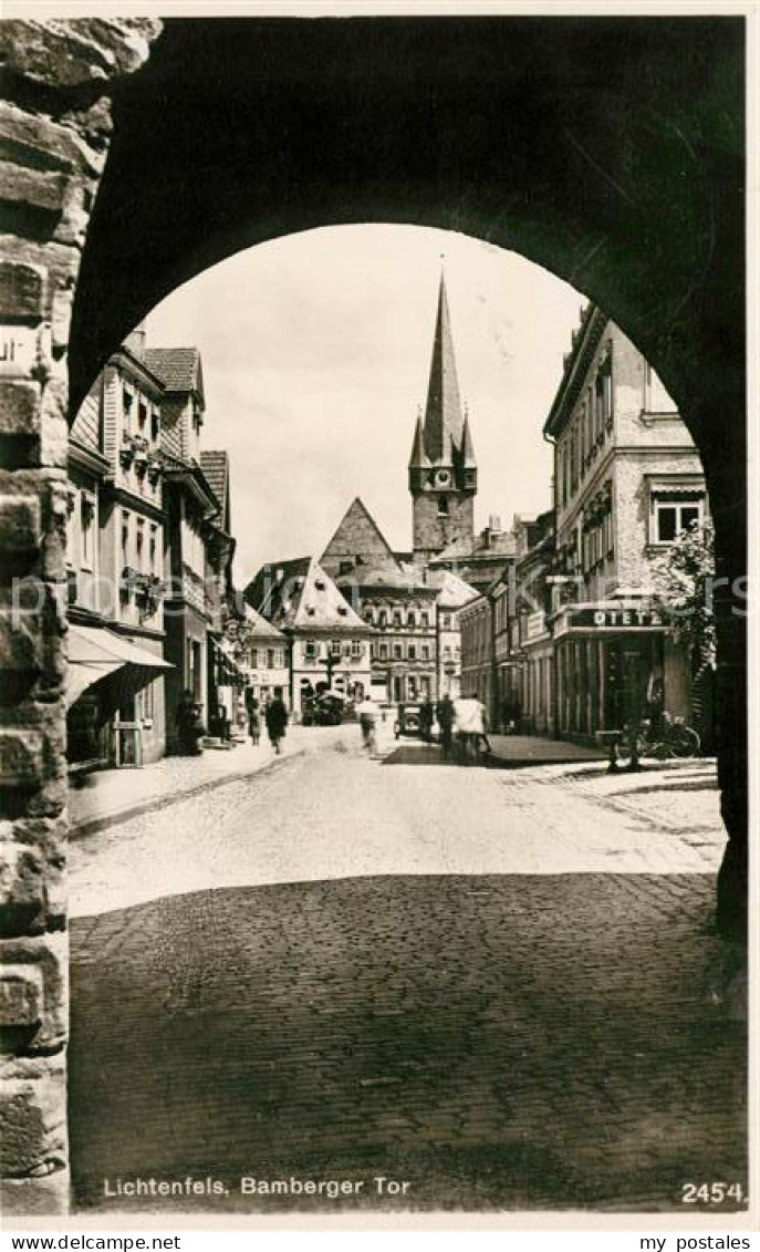 Lichtenfels Bayern Bamberger Tor Kirchturm