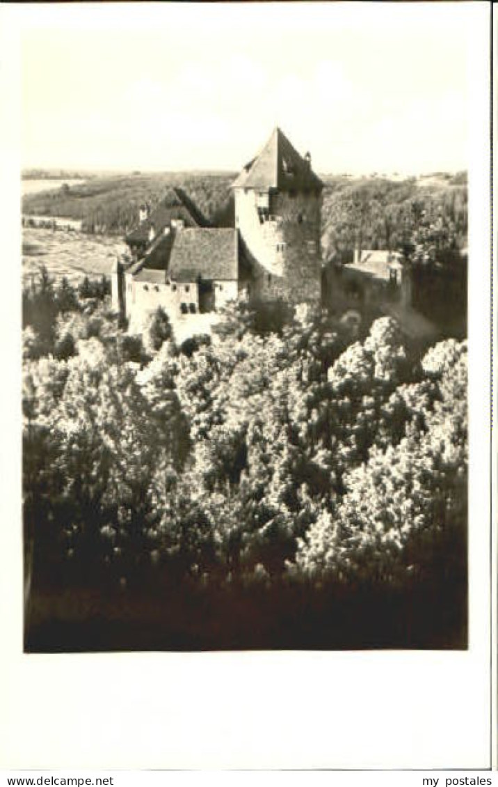Lichtenfels Hessen Burg Lichtenfels  ungelaufen ca. 1955