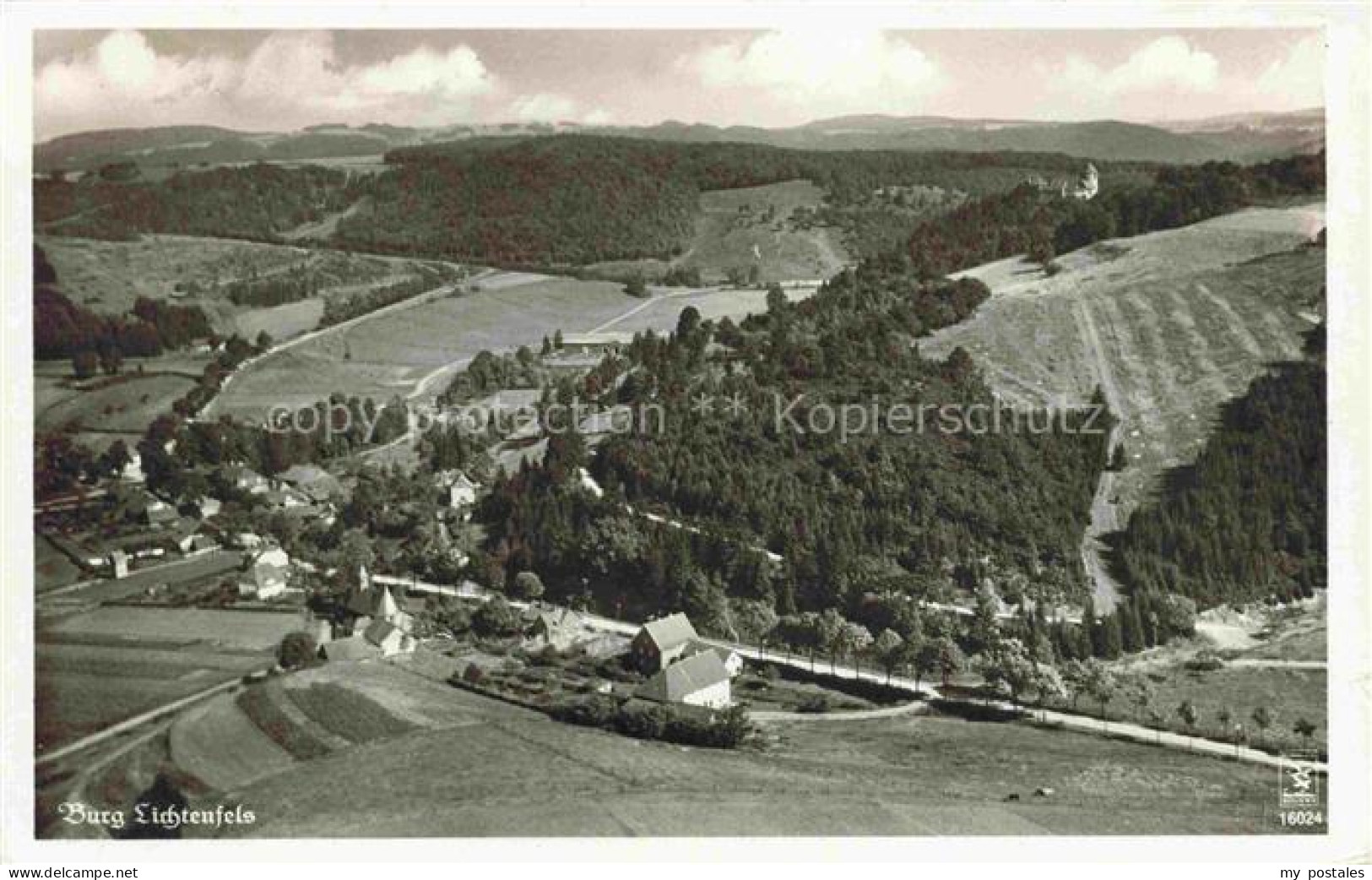 Lichtenfels Hessen Panorama Burg Lichtenfels