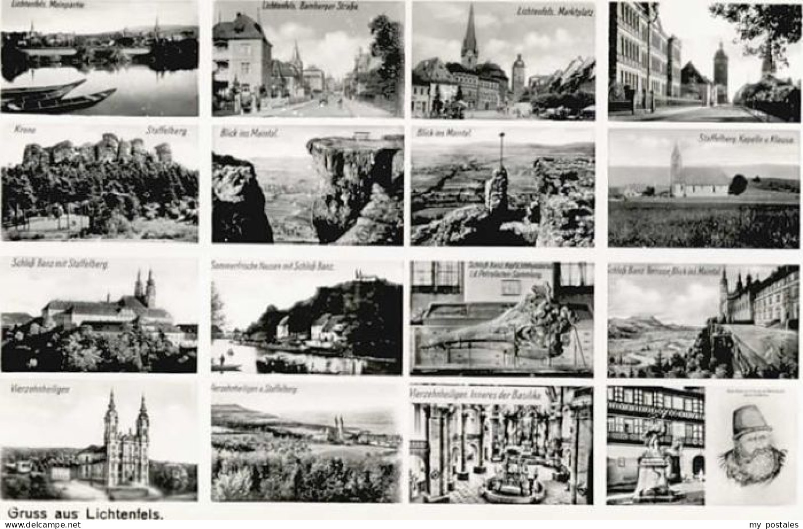 Lichtenfels  Oberfranken Bayern Lichtenfels Schloss Banz Staffelberg Vierzehnhei