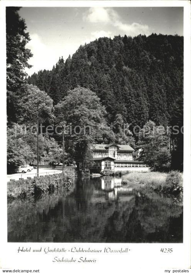 Lichtenhain Sebnitz Hotel Gaststaette Lichtenhainer Wasserfall