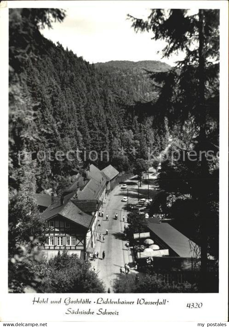 Lichtenhain Sebnitz Hotel und Gaststaette Lichtenhainer Wasserfall