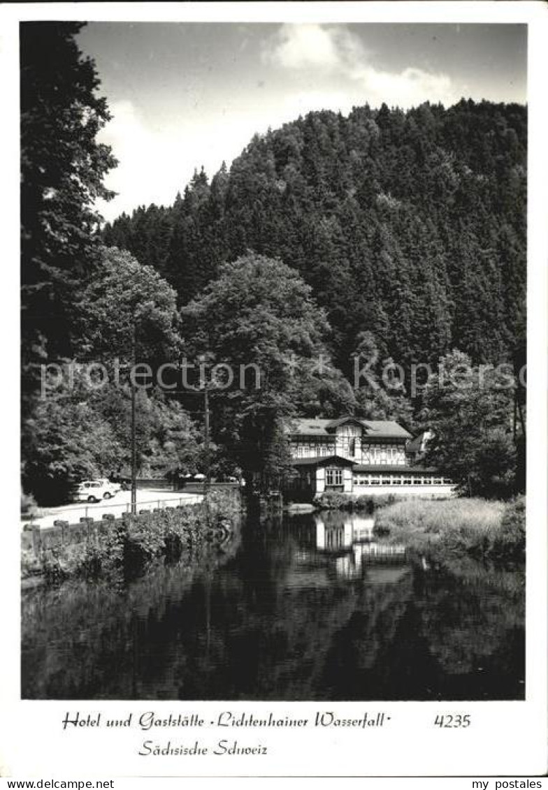 Lichtenhain Sebnitz Hotel und Gaststaette Lichtenhainer Wasserfall