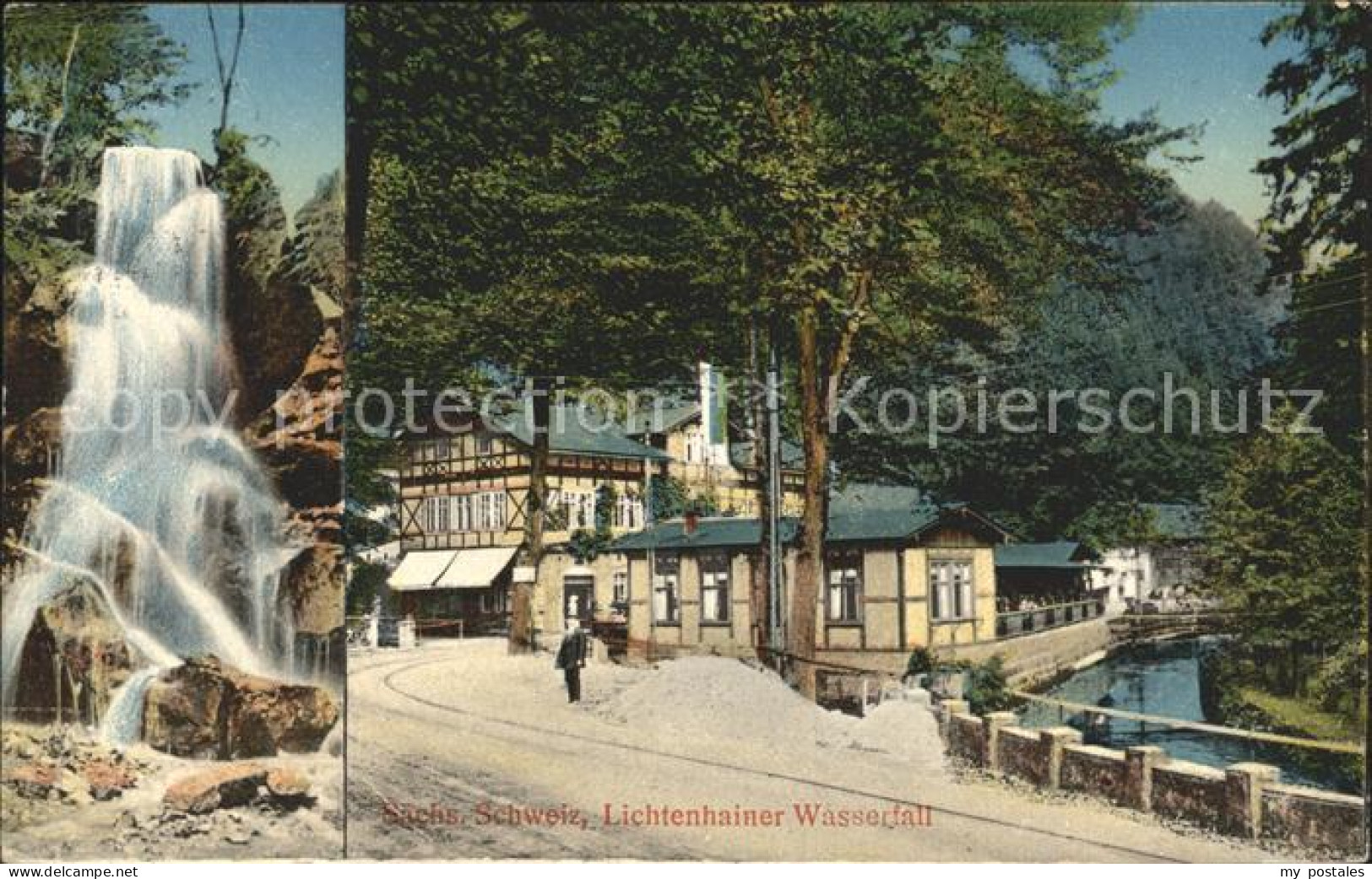 Lichtenhain Sebnitz Lichtenhainer Wasserfall