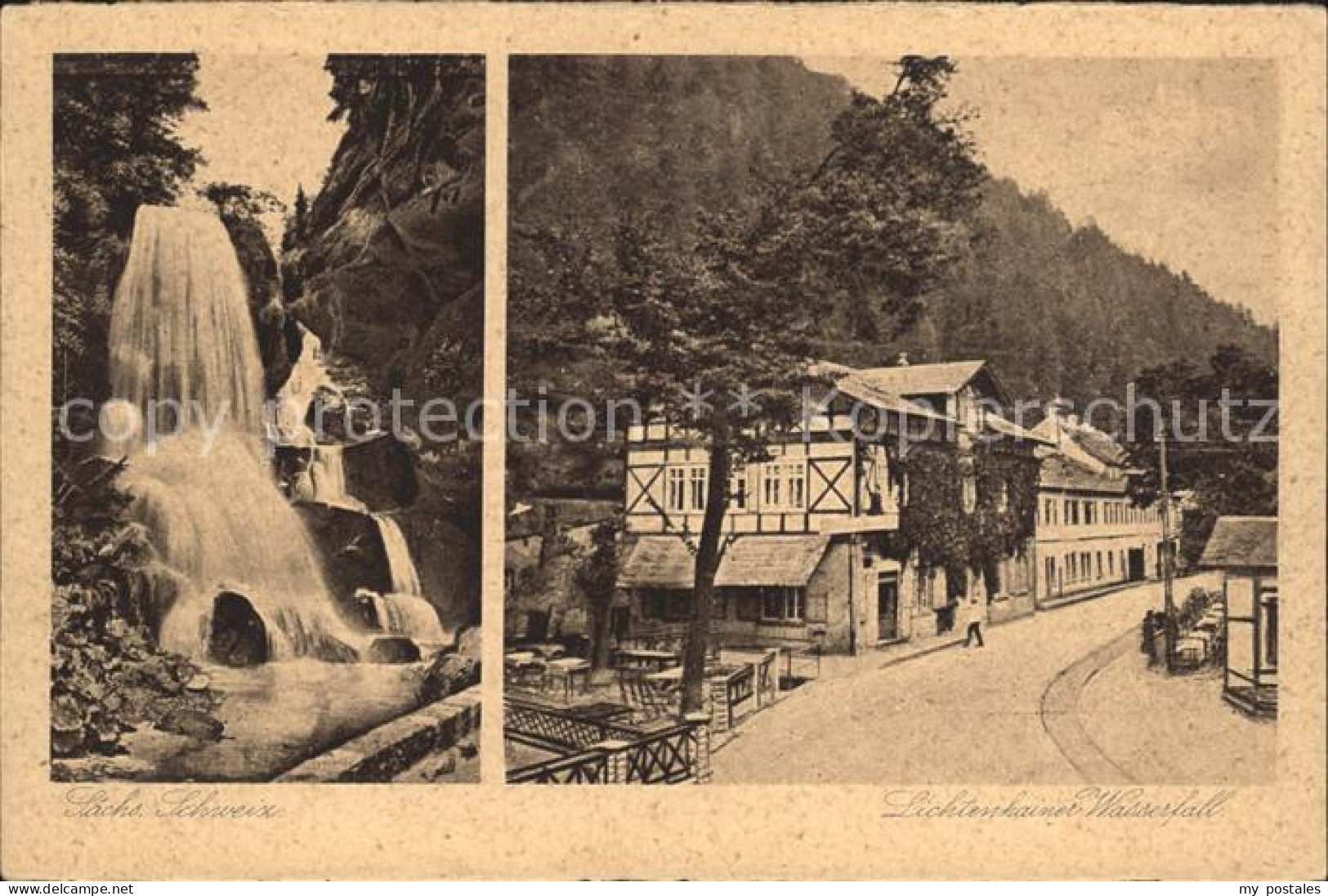 Lichtenhain Sebnitz Lichtenhainer Wasserfall