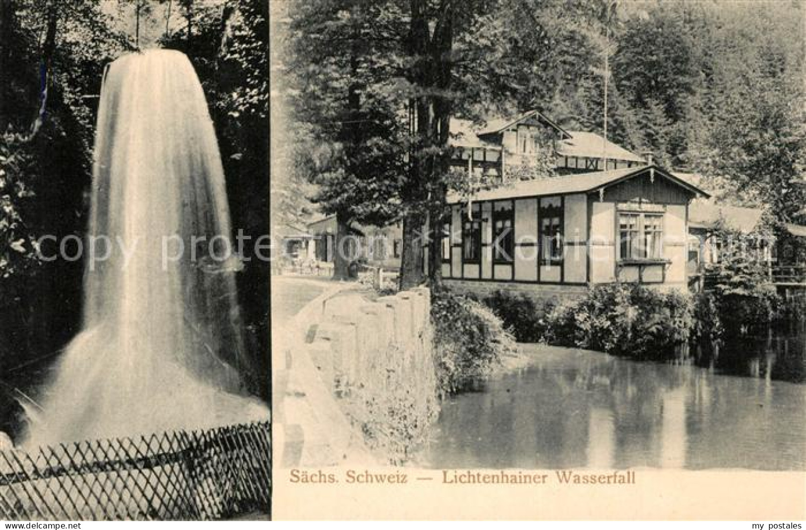 Lichtenhain Sebnitz Lichtenhainer Wasserfall Gaststaette