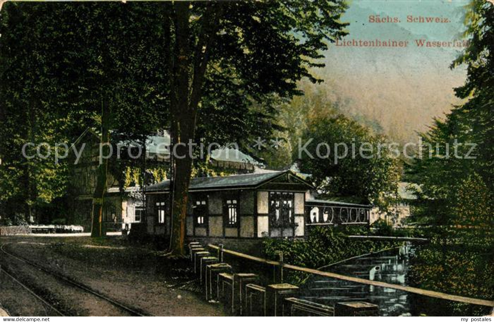 Lichtenhain Sebnitz Lichtenhainer Wasserfall Gaststaette
