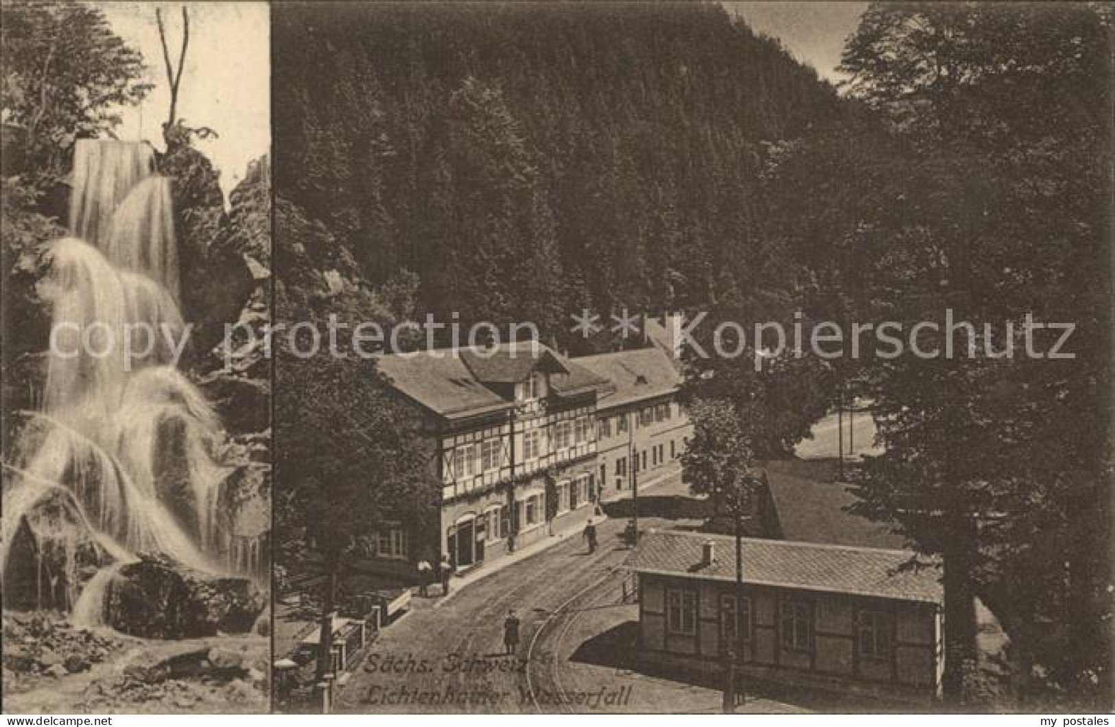 Lichtenhain Sebnitz Lichtenhainer Wasserfall Gaststaette