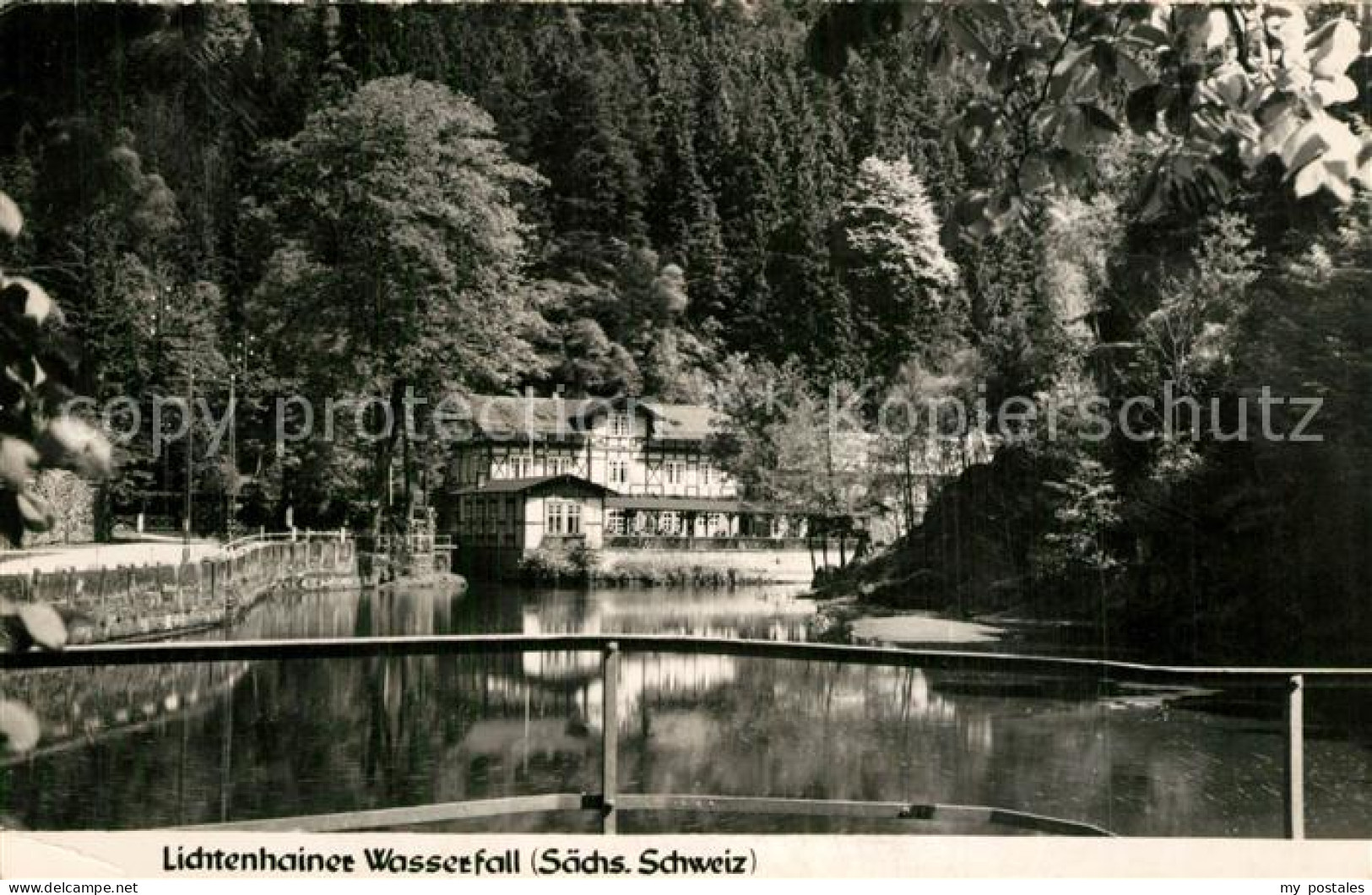 Lichtenhain Sebnitz Lichtenhainer Wasserfall Gaststaette Saechsische Schweiz