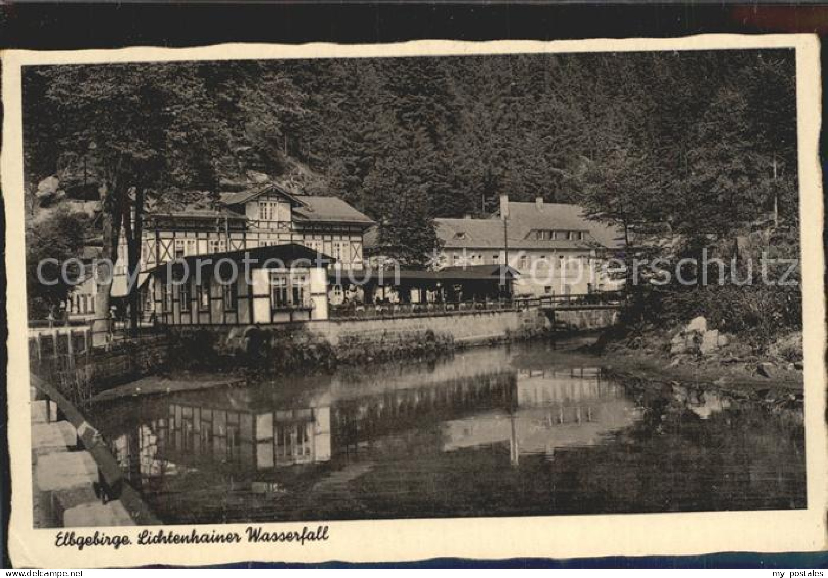Lichtenhain Sebnitz Wasserfall Elbgebirge