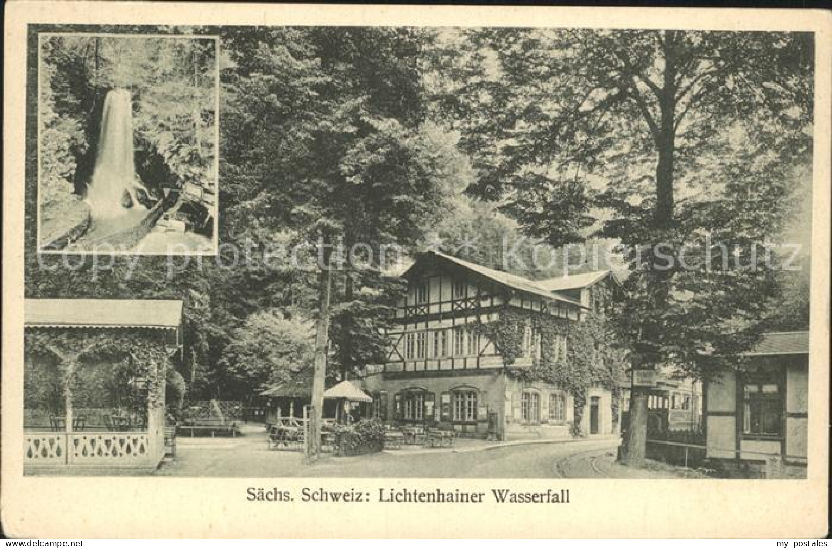 Lichtenhain Sebnitz Wasserfall Gasthof