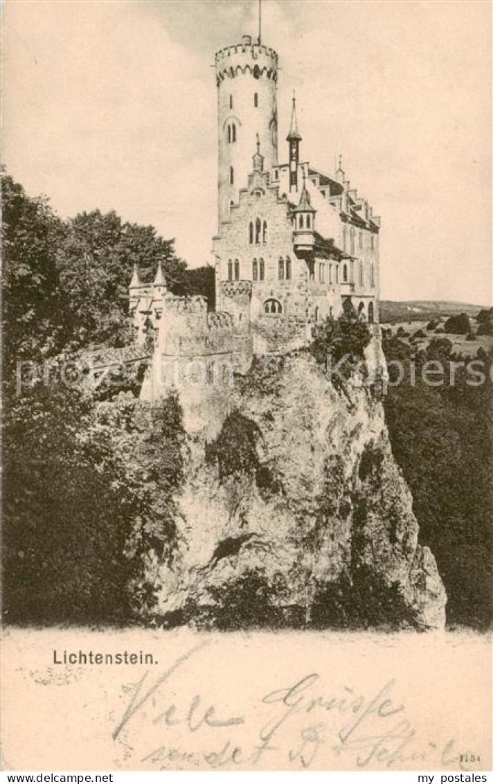 Lichtenstein  Schloss Wuerttemberg Schloss Lichtenstein