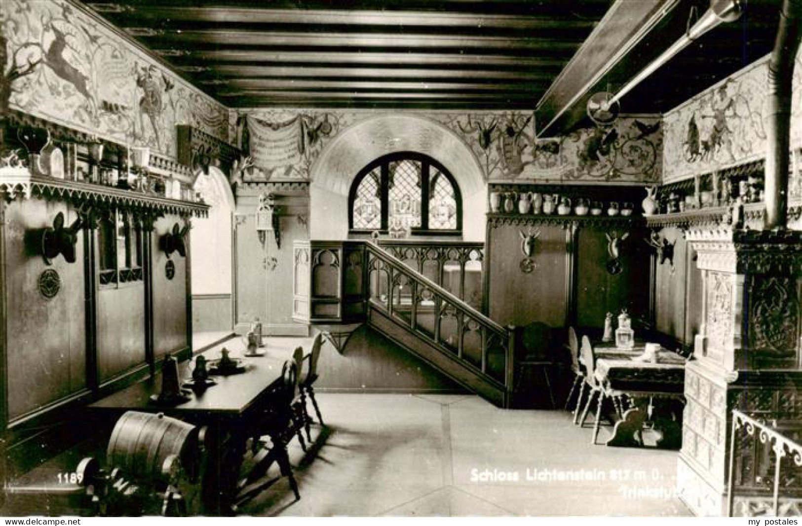 Lichtenstein  Schloss Wuerttemberg Schloss Lichtenstein Trinkstube