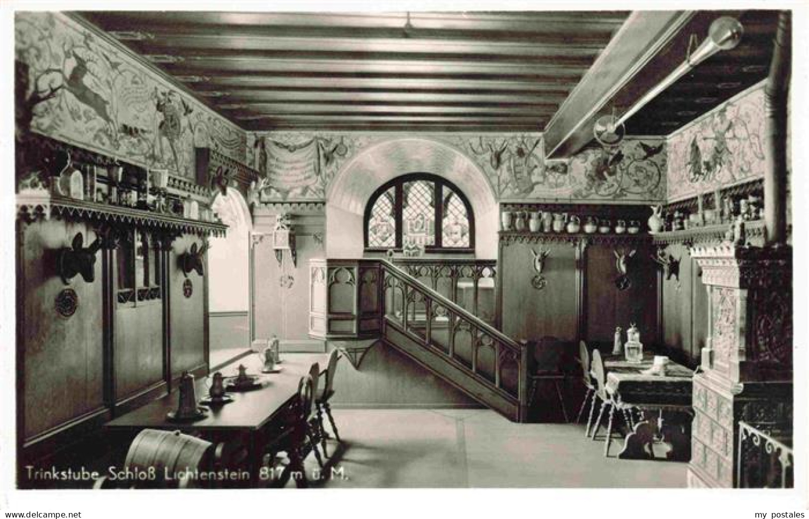 Lichtenstein  Schloss Wuerttemberg Trinkstube im Schloss Lichtenstein