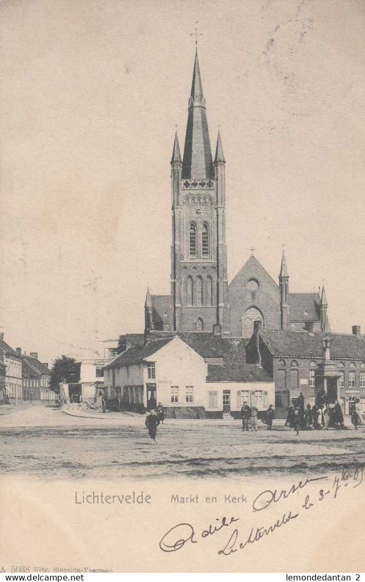 Lichtervelde - Markt en Kerk