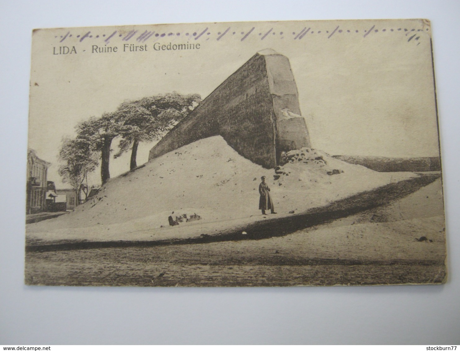 LIDA , Karte um 1916